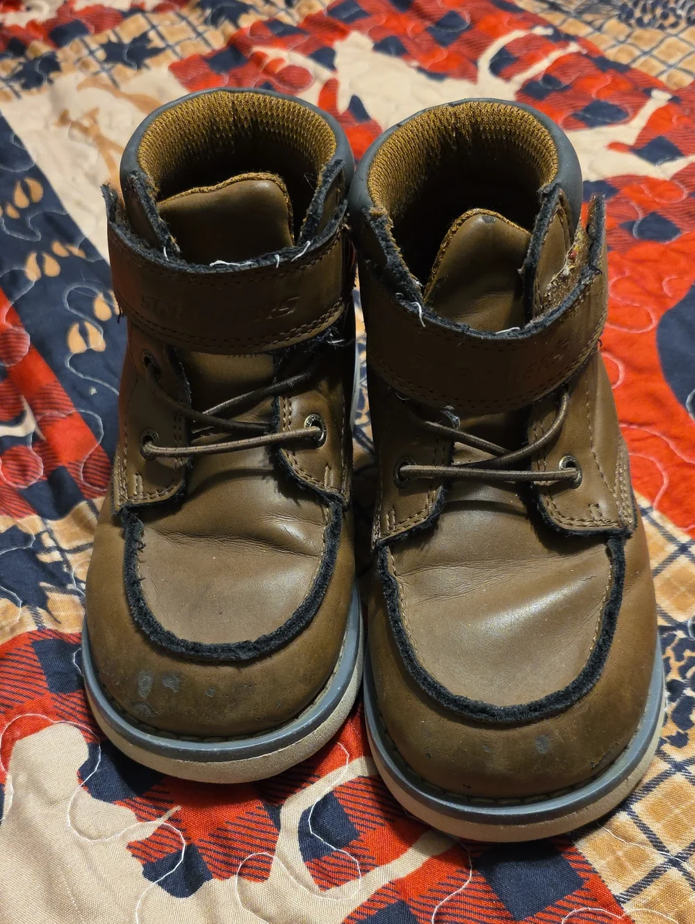 skechers & carters classic brown